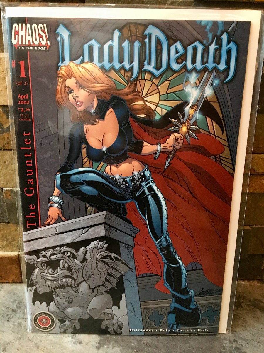 Day 33 #LadyDeath  #CampbellCovers #Chaos