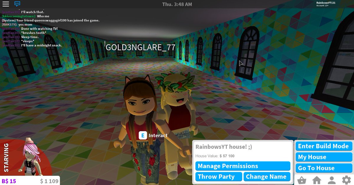 Goldenglare Roblox Itsfunneh Roblox Character