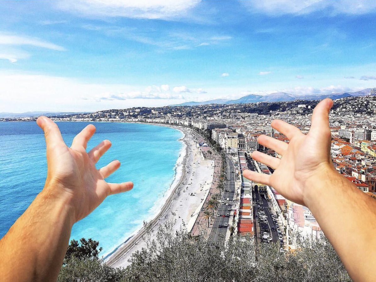 Bonjour ! On commence la semaine avec cette très jolie photo de jeromecarret ! 🙌 #Nice06 #NissaLaBella #ILoveNice