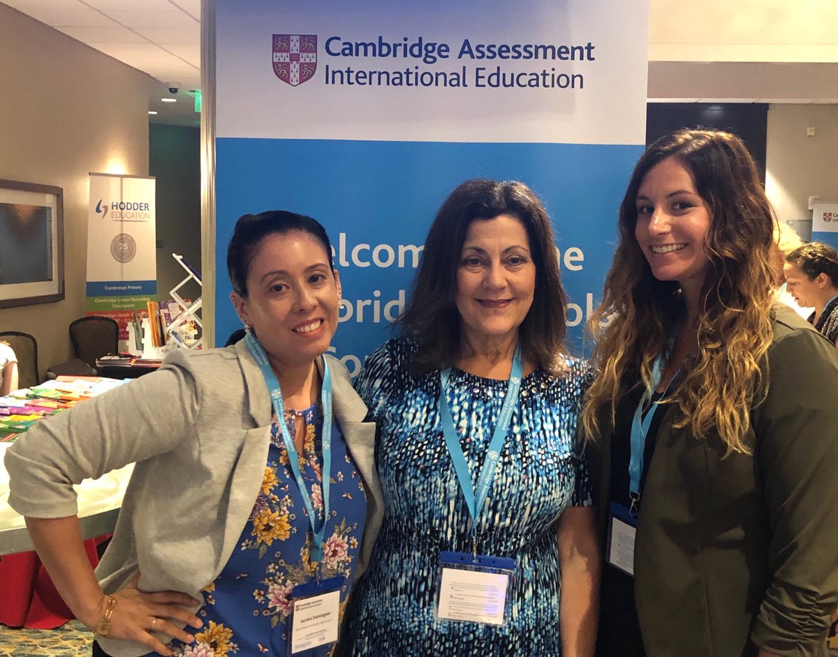 ilenegail3's tweet photo. Boca Raton High educators were inspired by the excellent Cambridge Conference presentations #cscmiami @bocaratonhs https://t.co/GL0NFKdDdz