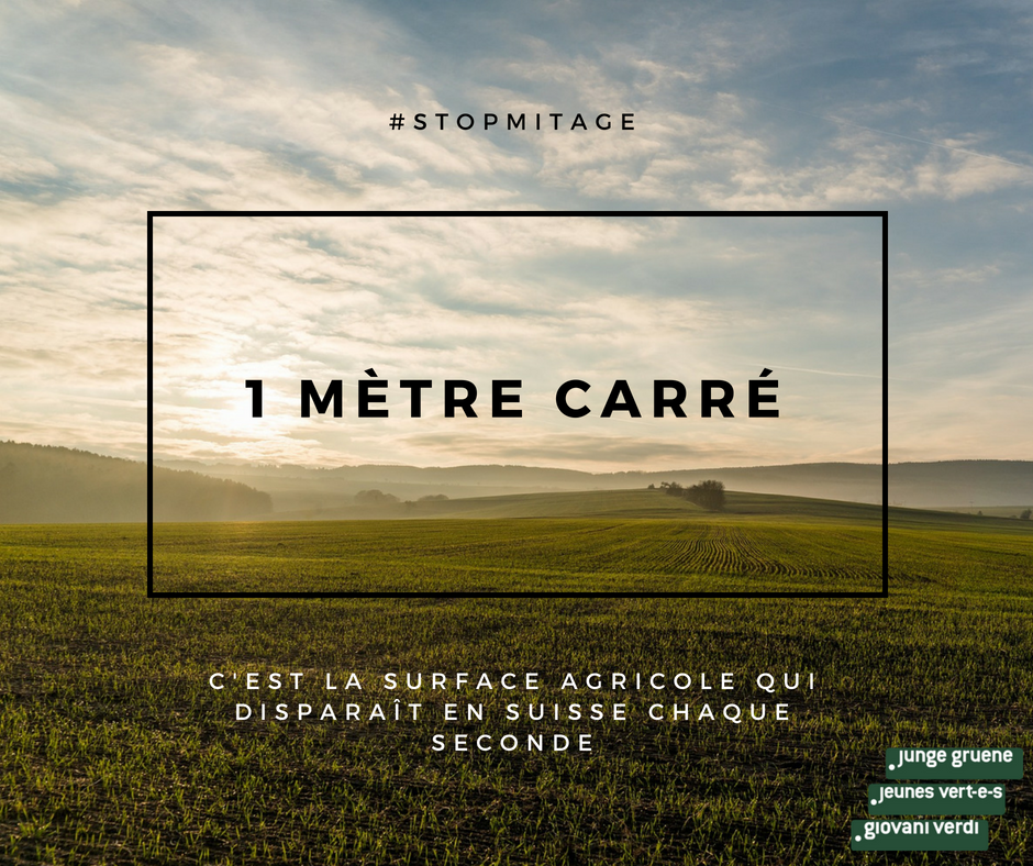 🏗⚠️ Les terres agricoles qui disparaissent sous le béton sont perdues à jamais. #StopMitage #agriculture #agricultureCH #Suisse #nature