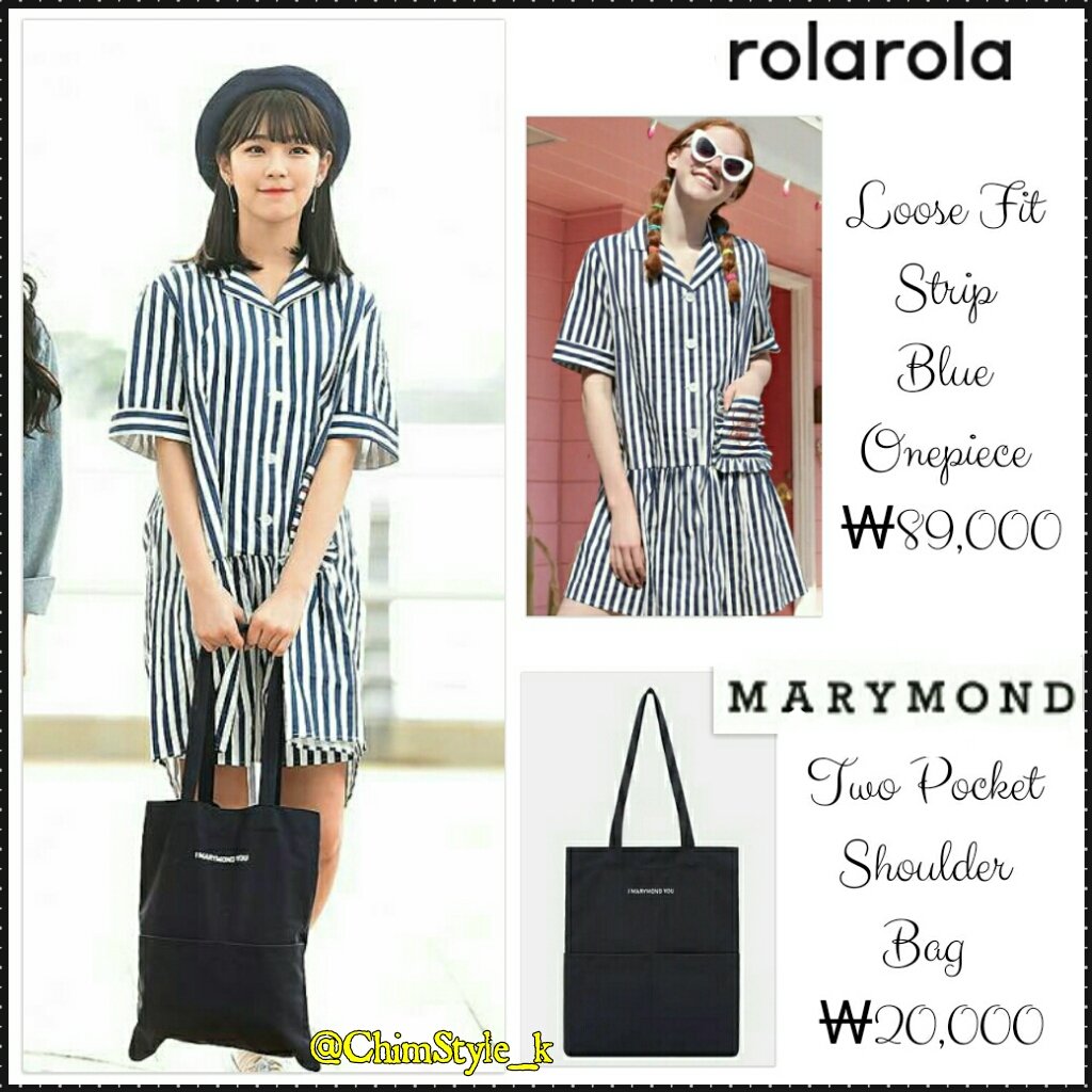 ChimStyle_k's tweet photo. 180623 #fromis_9 #BaekJiHeon @ Incheon Airport off to New York for 'KCON 2018 NY' 📸
   Dress: ROLAROLA - Loose Fit Strip Blue Onepiece (₩89,000)
   Bag: MARYMOND - Two Pocket Shoulder Bag (₩20,000)
#fromis_9Fashion #fromis_9Style https://t.co/AE46iOEDpc
