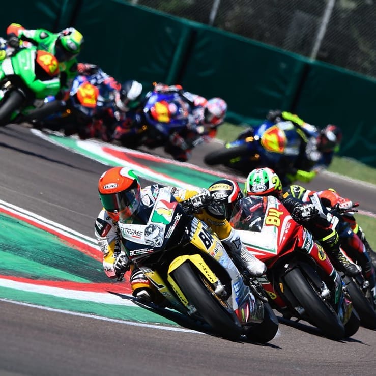 extremerservice's tweet photo. Colpi di scena ed emozioni senza fine in gara2⃣ del @CIVtv chiusa da @DavideStirpe in 5⃣th posizione e da #Bolognesi 1⃣5⃣th in zona punti. https://t.co/oZ7oTnOEjk