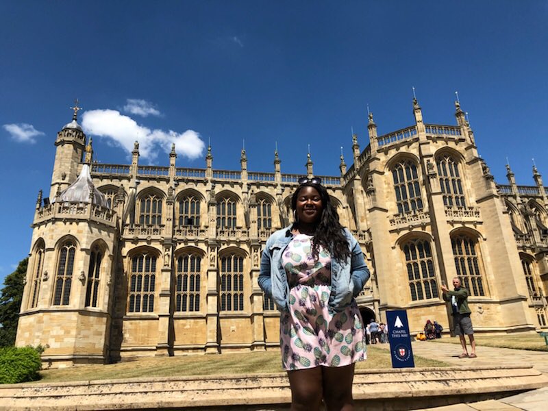 TaNiyaBreeNews's tweet photo. Sorry I've been a little negligent to my account. I'm currently studying abroad in London. It's a course called British Broadcasting. I've learned a great deal so far. Here's a couple of my favorite moments. Notice some @NBCNews love in London. #UNTStudyAbroad #NiyaNews https://t.co/aPasmPvBdu