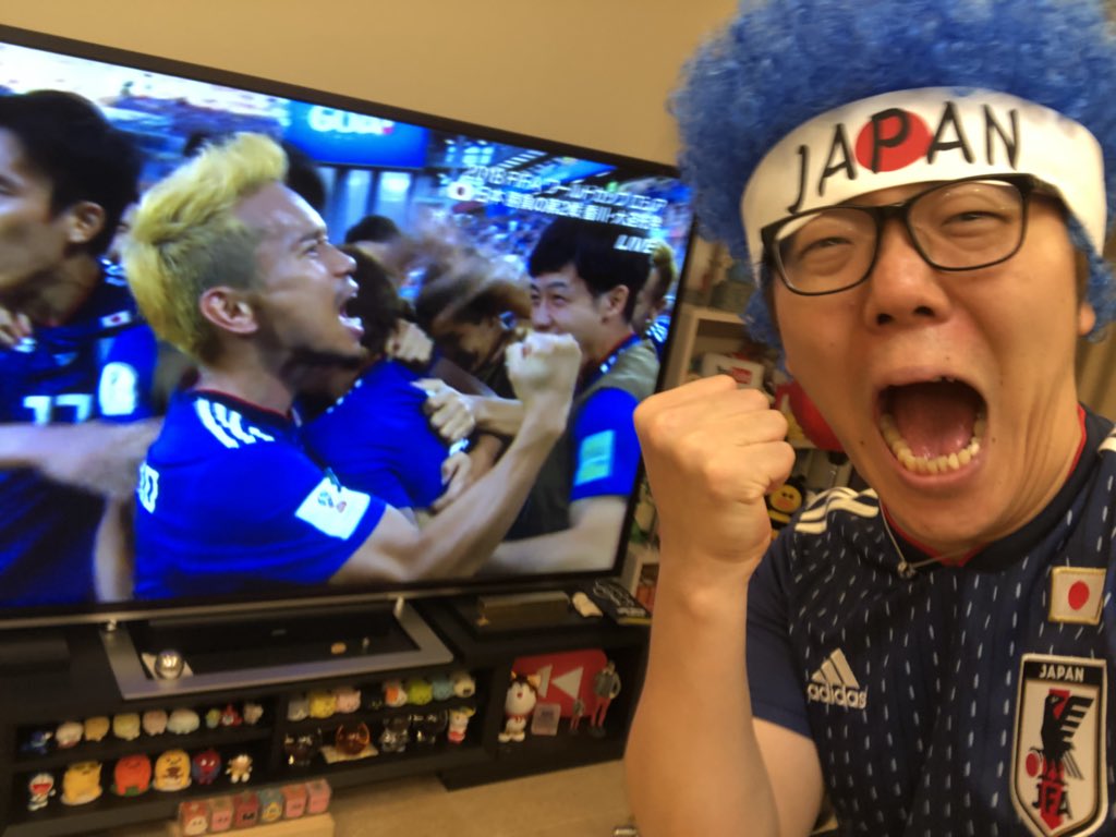 18 ワールドカップ 日本代表 Vs セネガル ハイライトと話題のツイート 乾半端ないって イッツ ア ケイスケホンダですよ ドヤァ Samraiblue Worldcup Togetter