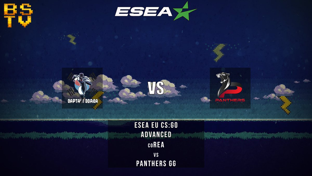 Heute Abend ab 20:00 Uhr gehts bei uns weiter mit der  
🏆<a href="/ESEA/">ESEA League</a> EU Advanced!  

coREA 🆚 <a href="/pnthrsgg/">PANTHERS Gaming</a>  

Matchlink: goo.gl/xbR1o6    📺