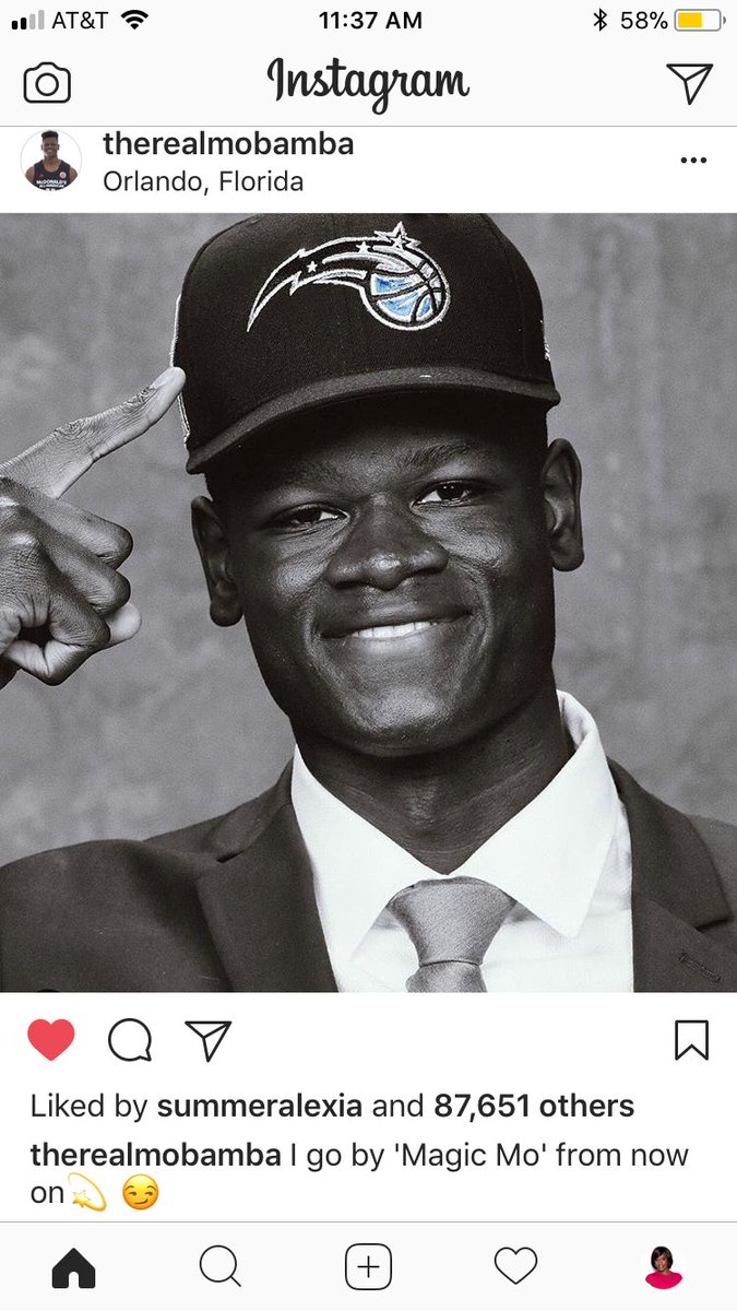 DaraleneJ's tweet image. ‘Magic Mo’ has landed! #MoBamba #Orlando #OrlandoMagic #wftv