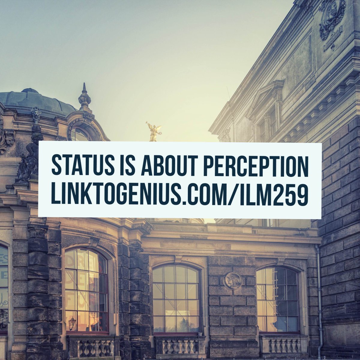 ilmpodcast's tweet photo. Status is about perception. https://t.co/O2UWR92UtS https://t.co/6rGMddj2Pr