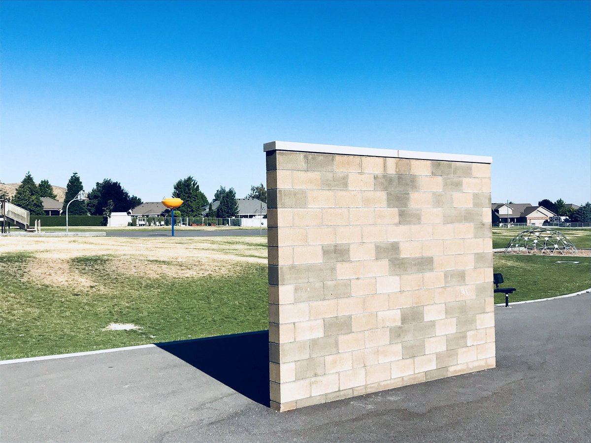 HansNAppel's tweet photo. There’s no more inherently boring school playground toy than the Wall.

And yet, children create elaborate magical whimsy around these mundane structures everyday.

Perhaps, S’s are capable of reaching incredible heights of learning if given automy to explore, create, and play. https://t.co/Ef7Ep9SlWt