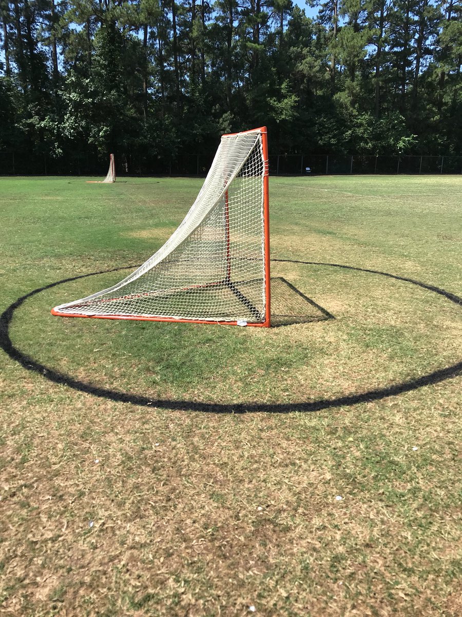 lacrosseschool's tweet image. Grass has been mowed, goals have been strung, lines have been painted! 24 1/2 hours till check in then we will be teaching this great game of lacrosse! #fastestgameontwofeet #growthegame #lacrossefordays #summerlacrossecampisfun