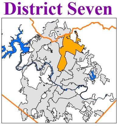 McKallaMLS's tweet photo. Ten Days, Ten Districts #BetterKnowADistrict

Today: District 7, North Austin
Council Member: Leslie Pool
Email: https://t.co/xCkPskKiGI
Twitter: @LesliePoolATX

Tell CM Pool: #YesTo64 and #NoTo60 ensures a fair process for #MLS2ATX. 4 days until #ATXCouncil meeting. https://t.co/2RSISFjrbC