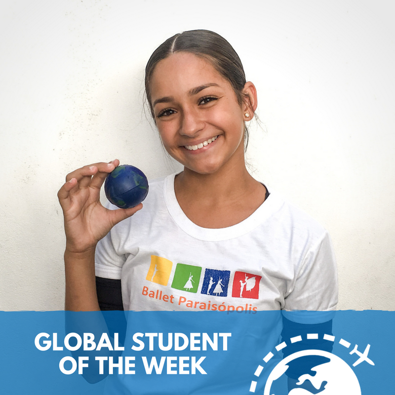 _theglobaltalk's tweet photo. Please join us in congratulating Carolina Silva as our Global Student of the month! 👏👏👏

Em sua pesquisa, Carol focou em uma de suas comidas favoritas e descobriu uma série de países que possuem receitas diferentes de panquecas! #GlobalTalk #GlobalNetwork #BalletParaisopolis https://t.co/xLTrdPjXxJ