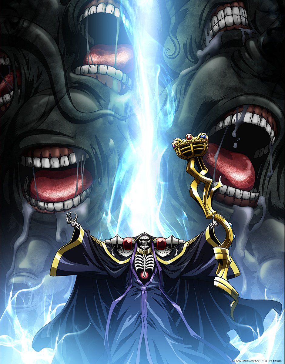 Imagem promocional do filme anime de Overlord