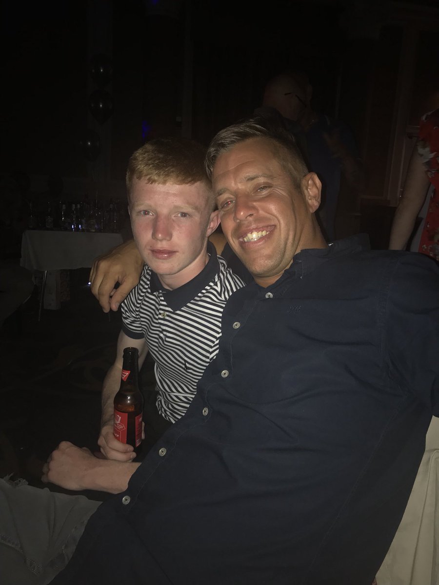 As promised, the gaffer took our player of the year on the piss. To do what he has done at such a young age is fantastic