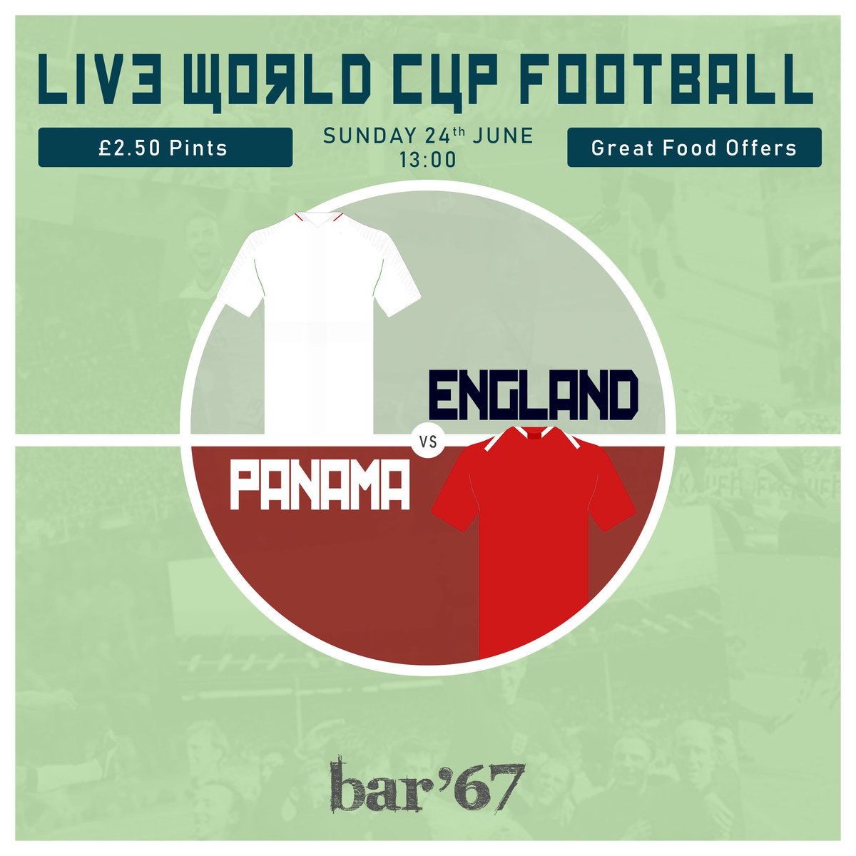It's coming home... 👀 #WorldCup 

Nearly time to get your beer and burgers and watch #ENG