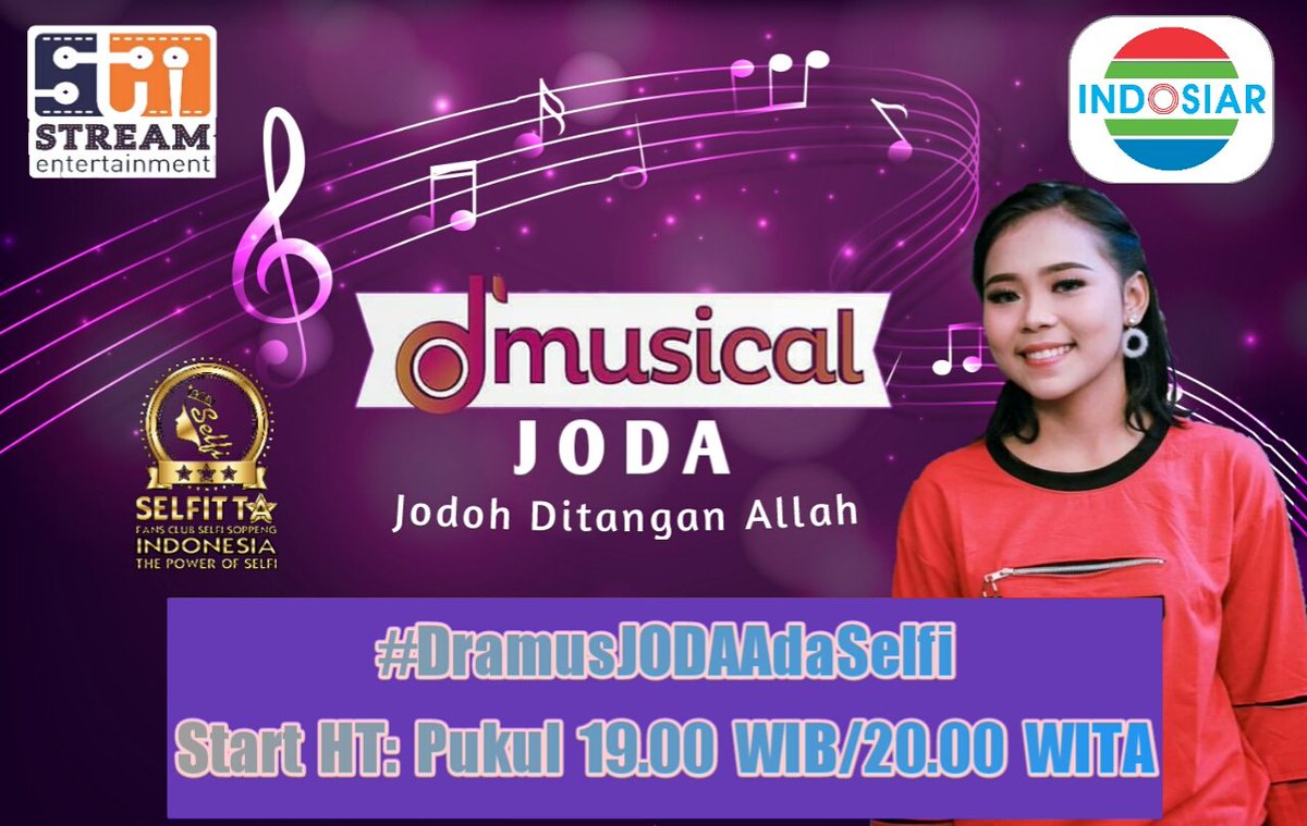 Selfitta_ofc's tweet photo. Assalamu alikum para pengguna twitter ayo kita mulai ramaikan hastag hari ini
Demi mensuksekan sang mutiara kita di harapkan kerja samax
#DramusJODAAdaSelfi
@LIDA_SELFI07
@IndosiarID akun support @13supporttweet
@selfitta_sulsel https://t.co/e6tmkenk4b