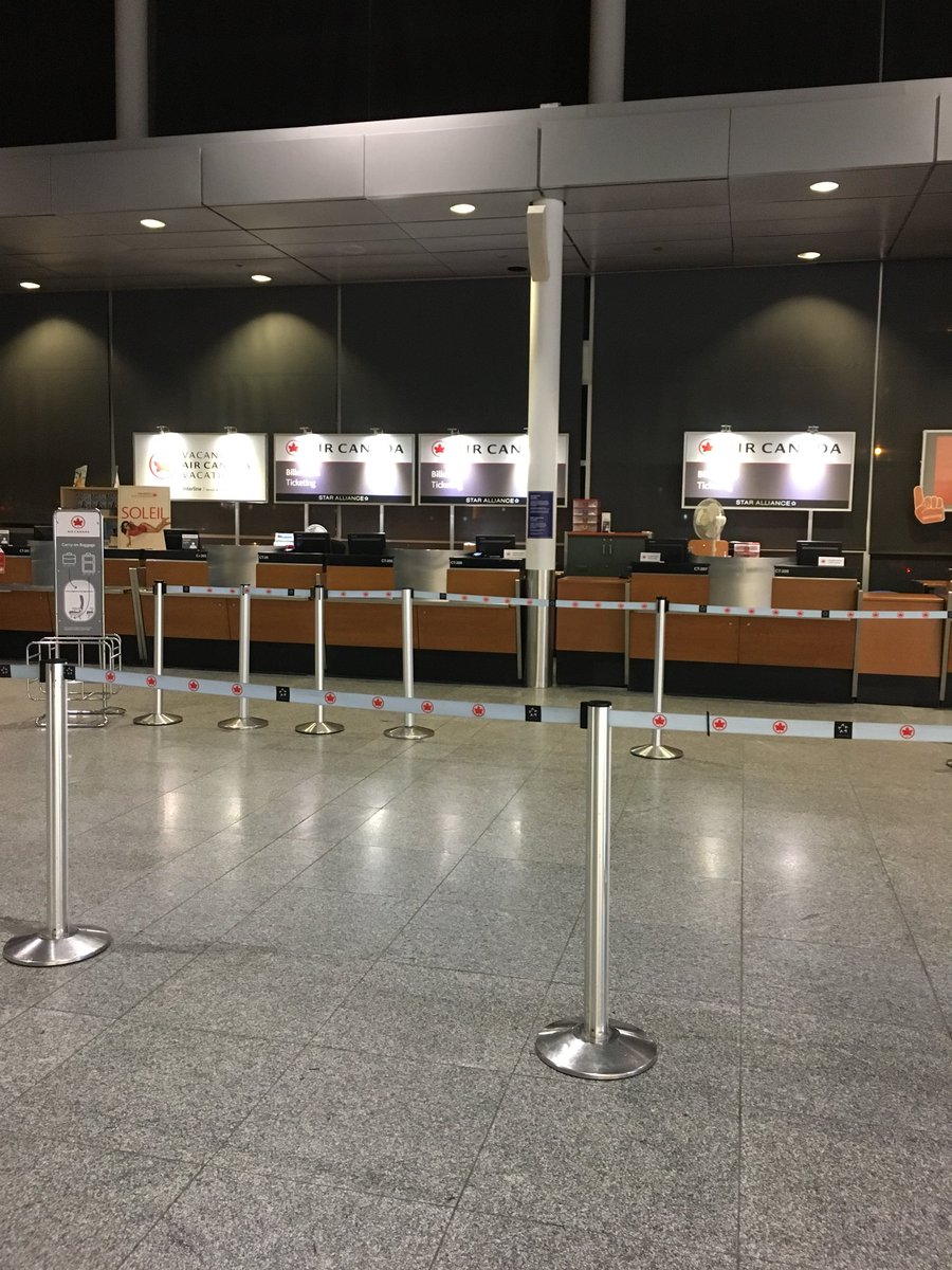 This is what happens when you need help from <a href="/AirCanada/">Air Canada</a> <a href="/AirCanadaCentre/">aircanadacentre</a>. They just close down and let u sort yourselves. #dontwanttostayhere😡😡😡😡😡😡