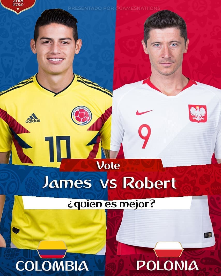 invyaganaste's tweet photo. jamesrodriguez10mexDos Gra des selecciones juegan hoy ⚽👍🏆💙💛❤ y Dos Grandes pelearán por darle la Gloria a su país👊💪 ¿Quién es tu favorito? @jamesrodriguez10 ó @_rl9 👌
-
Vía @jamesrodriguez10mex
#YaGanasteenRusia
#YaGana$te
#FCBayern #MiaSanMia #ServusJames https://t.co/q2INxvYszG