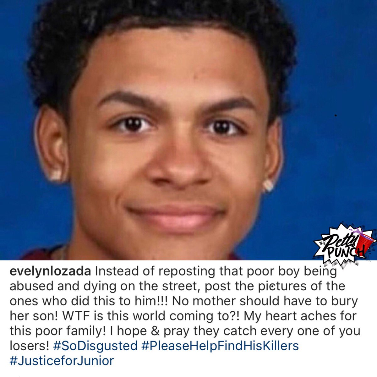 ThePettyPunch's tweet photo. #SwipeLeft: New York native celebs have expressed their grief and concerns for the murder of Junior Guzman- Feliz.🙏🏽
.
.
.
#ThePettyPunch #TrendingTopics #CelebrityNews #CelebrityGossip #Entertainment #EntertainmentNews #News #Blogging #JusticeForJunior #StopTheViolence https://t.co/W56FraiAGN