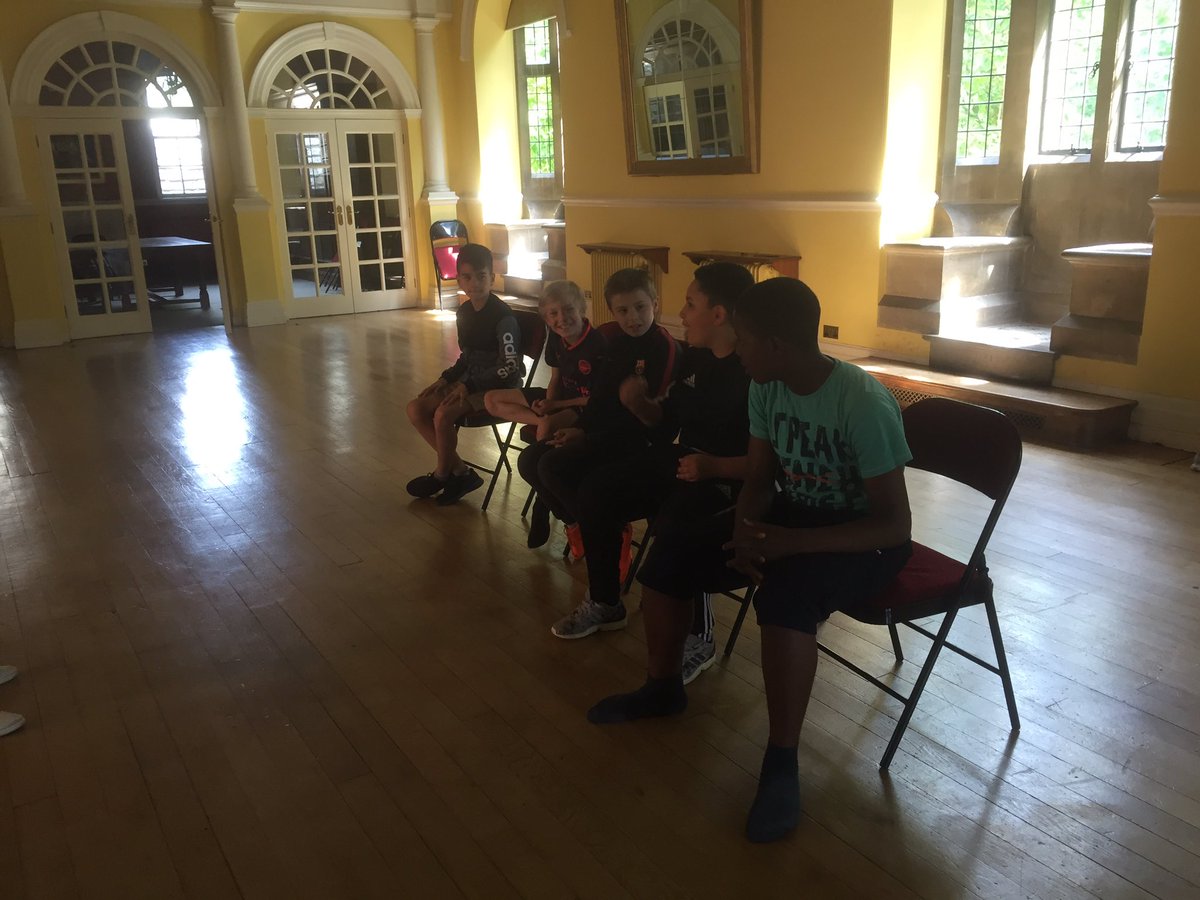 WinCollF's tweet image. And now the drama class.