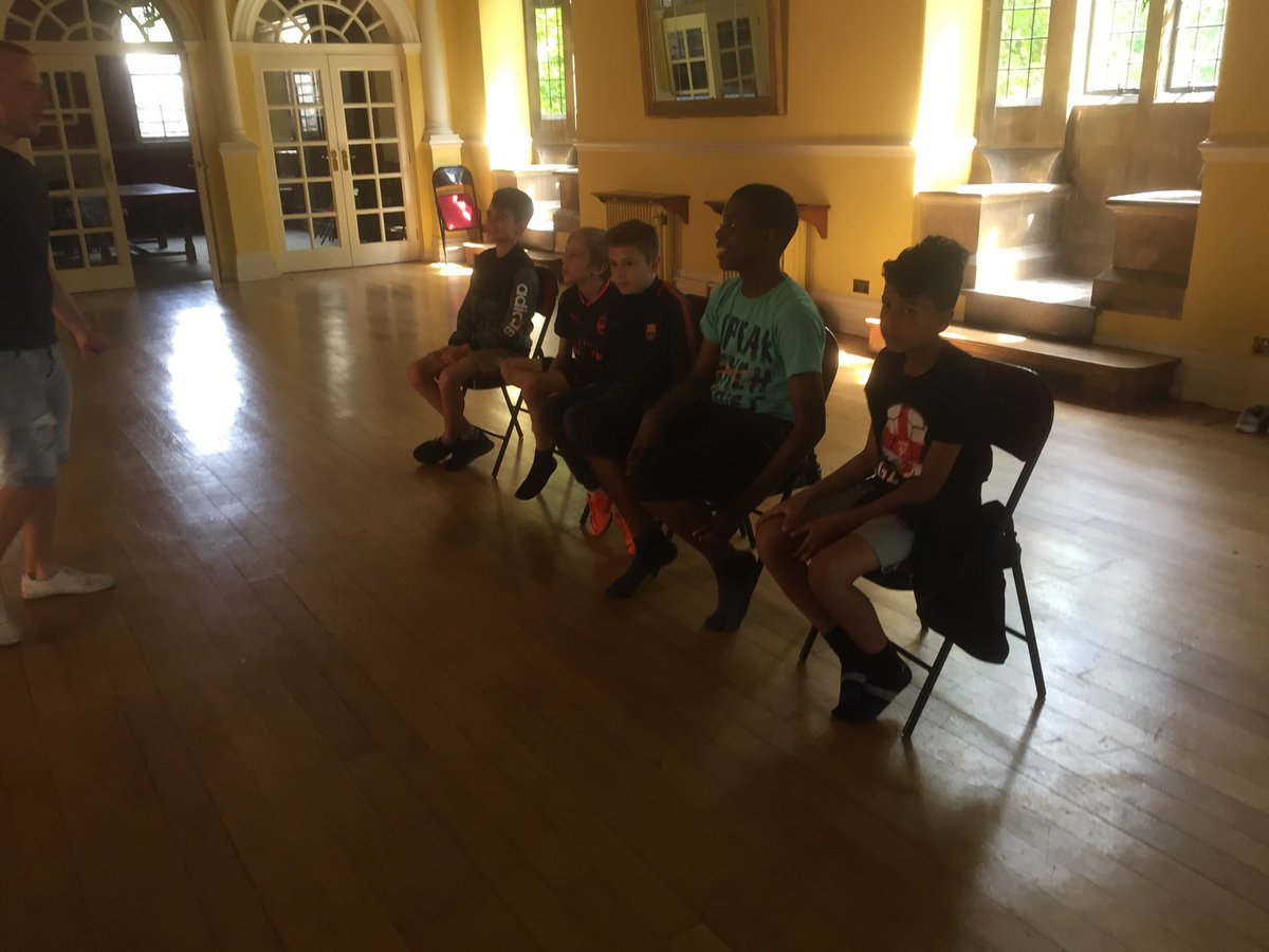 WinCollF's tweet image. And now the drama class.