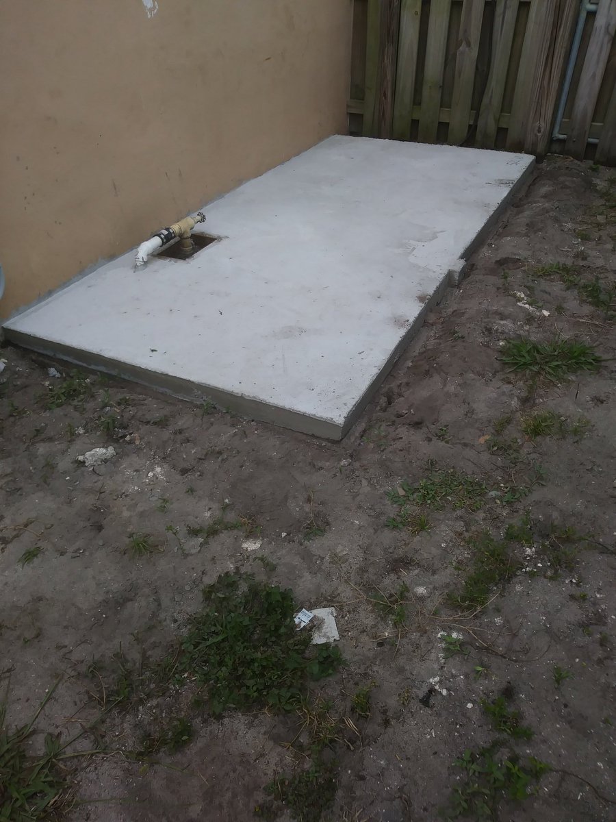 Justnew4Ucom's tweet photo. Finish building the slab next is the shed stay tuned for final product. https://t.co/K2SYxyLg0p