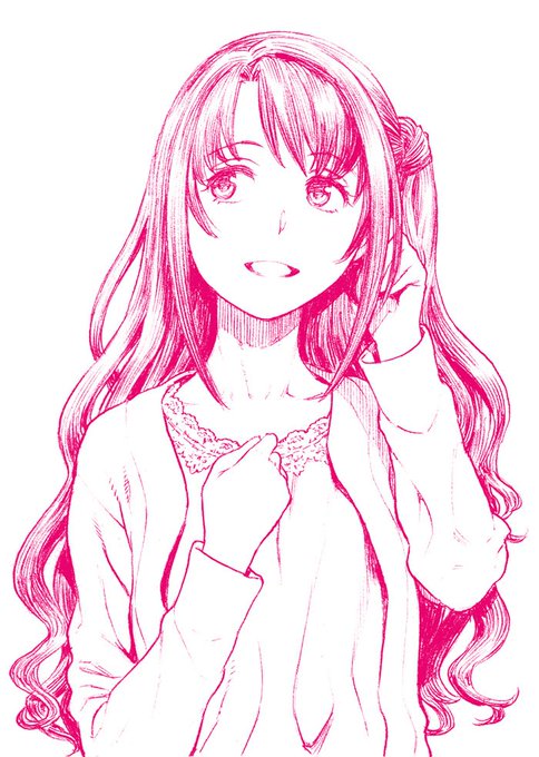 米炊く時間アタリまで描いてたまむーを清書 