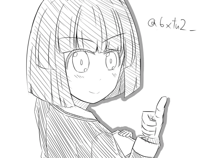 そど子がお題とあっては描くしかない!が、明日朝早いので早めに失礼します。
お題「園みどり子」
おかっぱって立体感出してパリッと描くのが難しい気がします。

 #ガルパン版深夜のお絵描き60分一本勝負
 #ガルパン版深夜のお絵描き60分一本勝負_20180624 