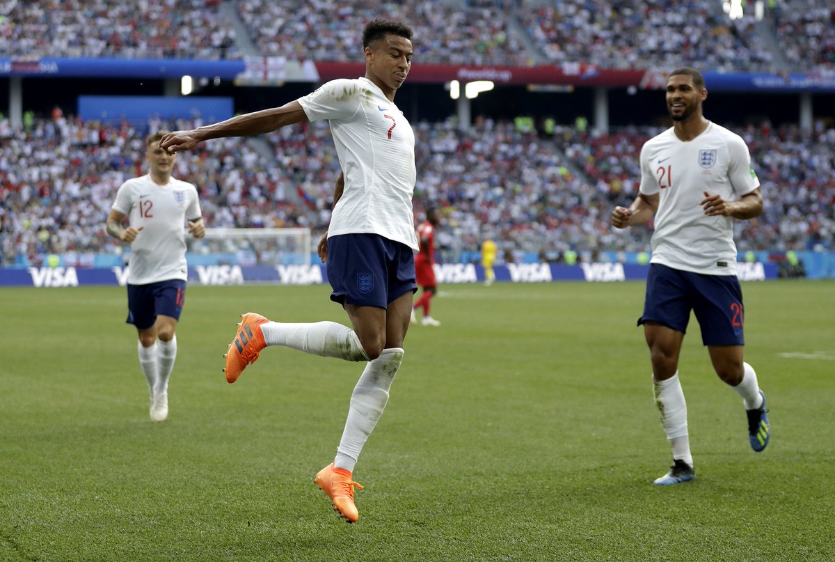 Jesse Lingard brought the Shoot dance to the World Cup 🔥
