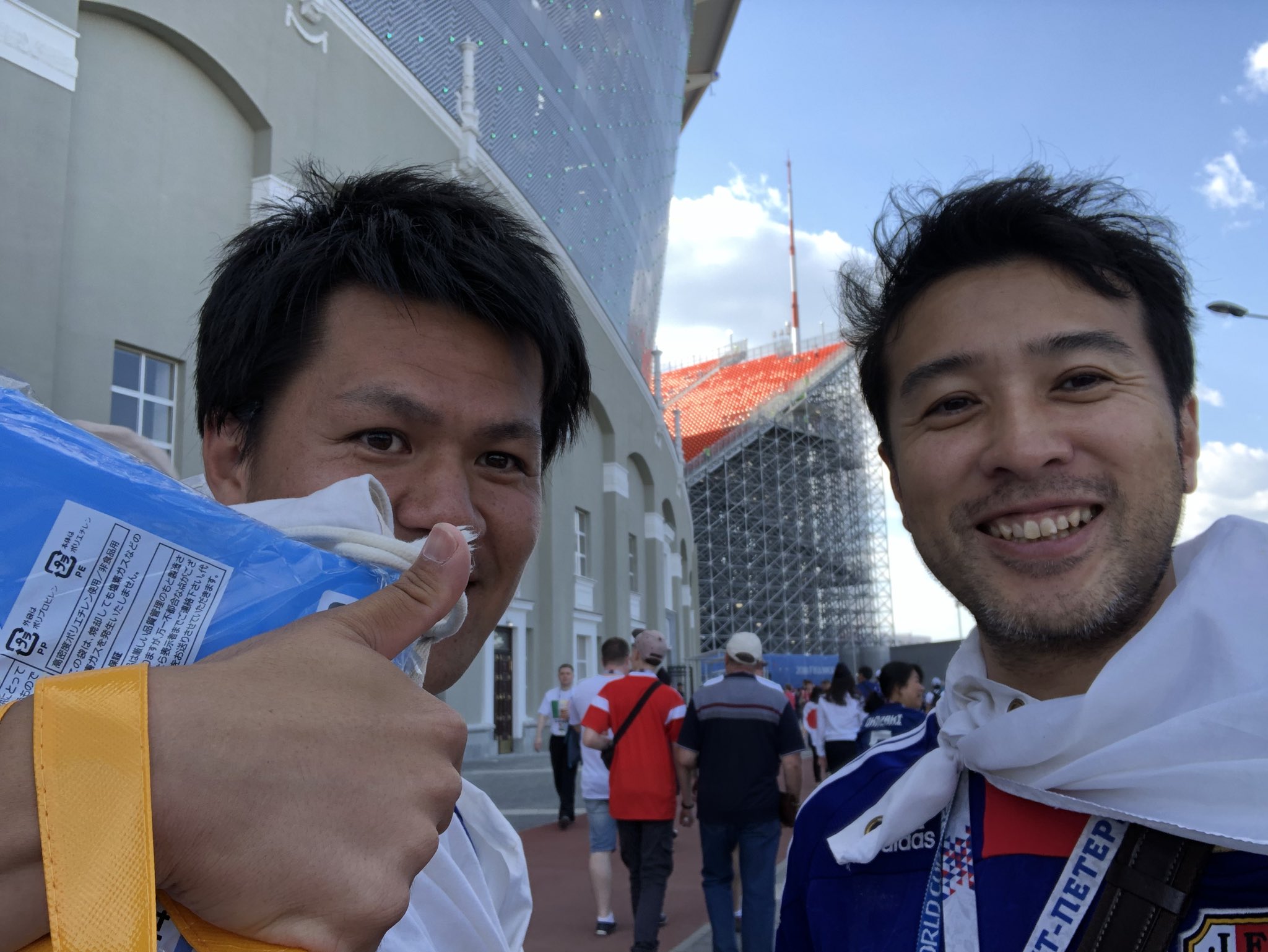 村上アシシ Twitterren マリノスのコールリーダーもせわしなく働いてました T Co V2iwemyqlc Twitter