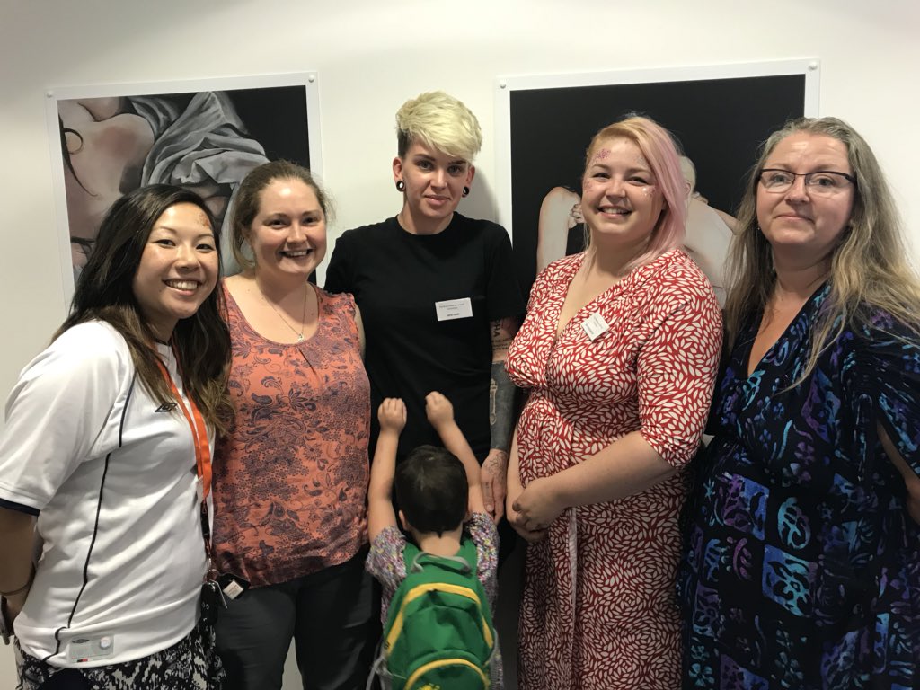 We’ve lunched and chatted and shared stories; posed for group pictures and come back to the afternoon sessions refreshed 😃  #BfFest18