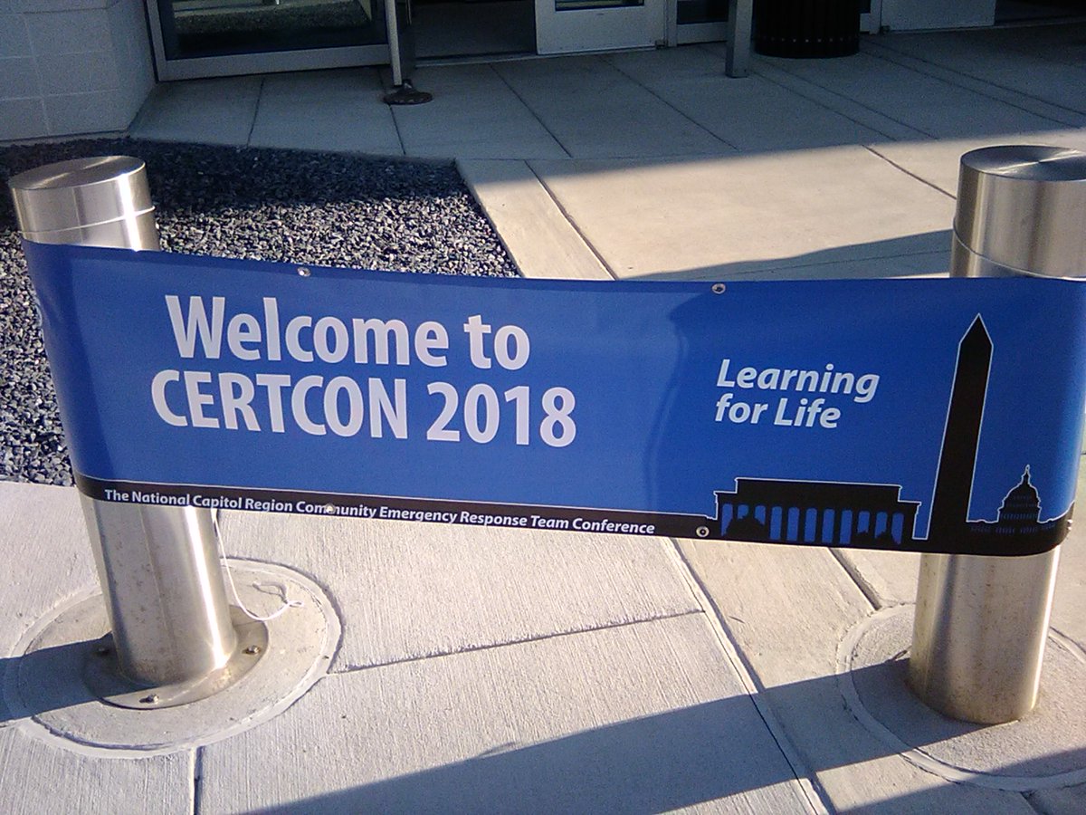 s_countycertmd's tweet photo. Which class?!?
Active shooter, flood response, bystander care, fire extinguisher simulation, or, you are the help until help arrives....
That's just this a.m.
#CERTCON2018
#Preparedness
#AreYouReady https://t.co/YHh1OA3RbH