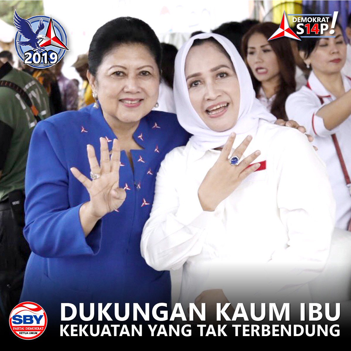 Demokrat_TV's tweet image. Dukungan Kaum Ibu, Kekuatan yang Tak Terbendung
#DEMOKRATSIAP2019