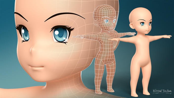 ট ইট র Cgworld Jp Pr 人気チュートリアル フィギュアルックのかわいいキャラクターモデリングをmaya の機能を丁寧に説明しながら解説 Mayaで作成するデフォルメキャラクターモデリング ベーシック編 T Co Av4pjyr3na Cgwjp Maya