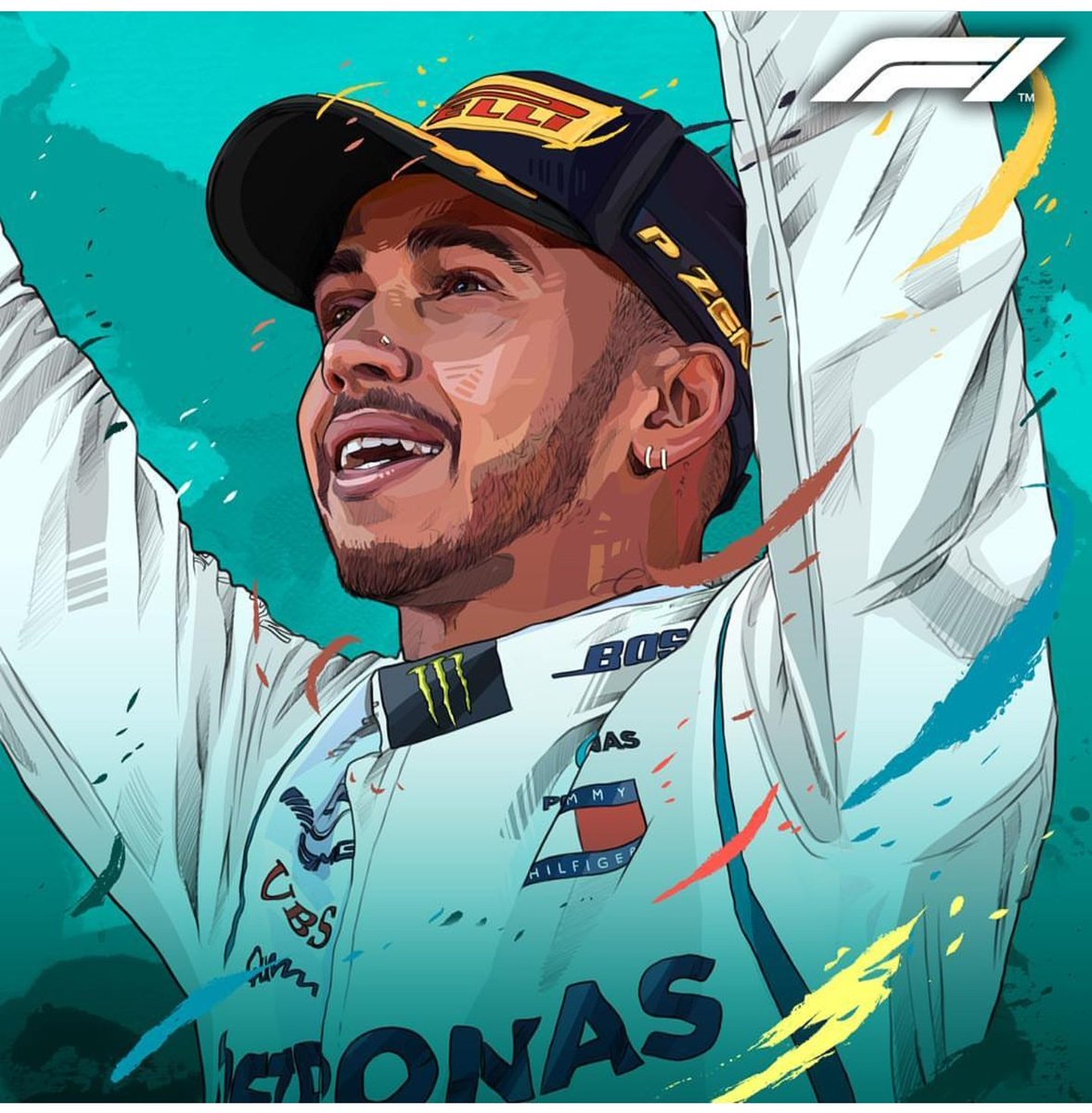 roche_rk's tweet photo. La #65e victoire du poto @LewisHamilton sur 26 #circuits différents ! #Legend #F1 #TeaLH #FrenchGP #GrandPrixdeFrance 🏎️🏁 https://t.co/lgKYw998rL