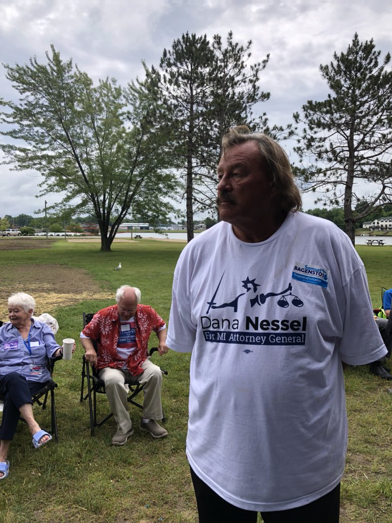 MichiganDems's tweet image. First stop on our #MIChairSummerTour and a big turnout &amp;amp; warm welcome from our friends with the Gladwin Co., Arenac Co., Clare Co. Dems, and the surrounding area! #1Michigan