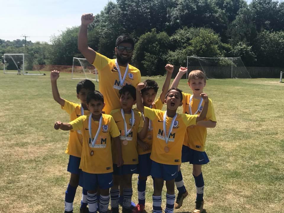weareStoneygate's tweet photo. Congratulations to Ahmed and our Under 7 Blues for winning all their games and coming out as tournament winners. 

All the players got on the score sheet and the boys left everything on the pitch on a very hot day to come out as deserved Champions. Fantastic team effort 👏🏽🏆 https://t.co/kIP4UVlURW