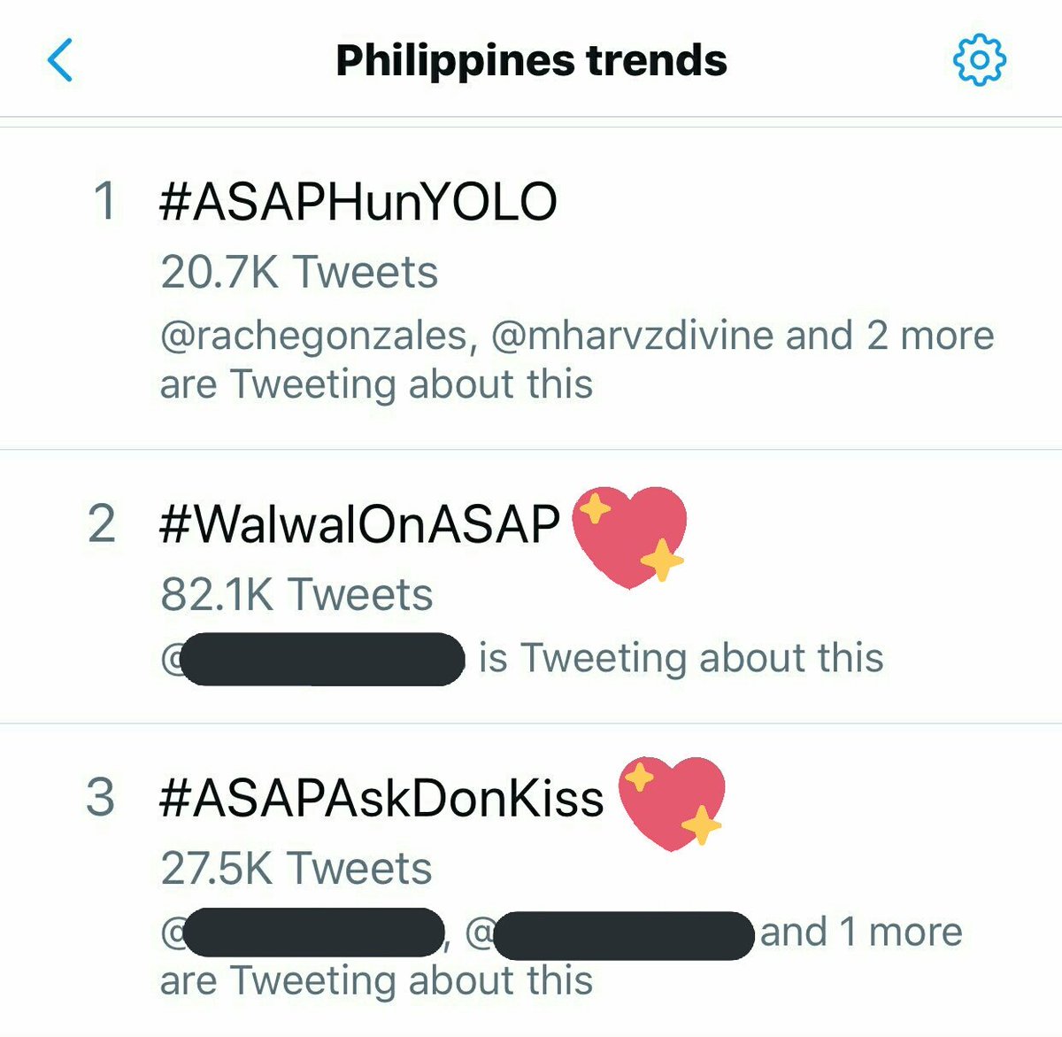 DonKissATeamOFC's tweet photo. Thank you for making our FIVE TAGS for this day trend NATIONWIDE!  Good job, fam! Thank you so much for all the love and support for @donnypangilinan &amp; @delavinkisses! 💖

#WalwalOnASAP 
#ASAPAskDonKiss 
#WALWAL3DaysToGo 
#DonKissLoveOutLoud 
#WalwalOnRatedK https://t.co/TG5huXMgiX