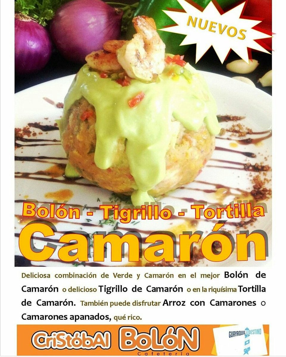 CristobalBolon's tweet photo. Bolón y Tigrillo con Camarón.
Desayunamos?
Tungurahua y Clemente Ballen #cristobalbolon #desayuno #huecas #Bolon #Encebollado #Tigrillo #Muchines #promoción https://t.co/pF91ILGSQd