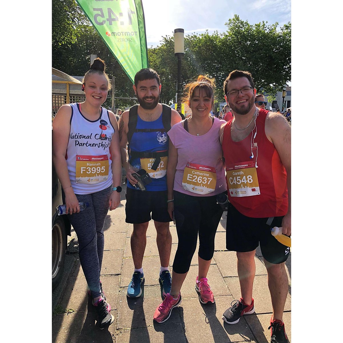 catj1969's tweet photo. Well done B1, Neath and TG taking part and finishing the swansea half.... proud of you all and the supporters xx https://t.co/DwroR1xSEt
