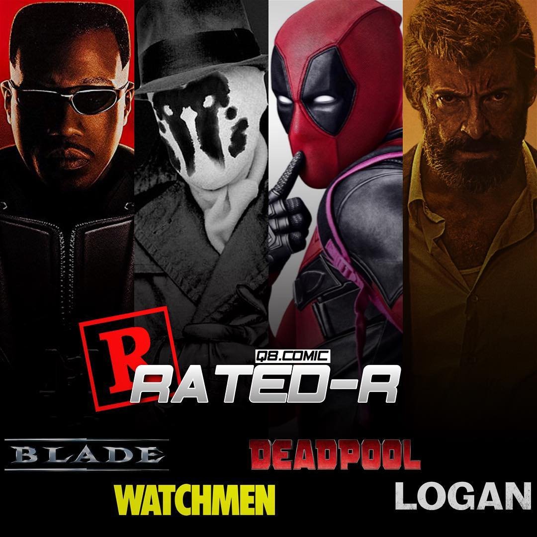 Image result for blade, logan, and deadpool