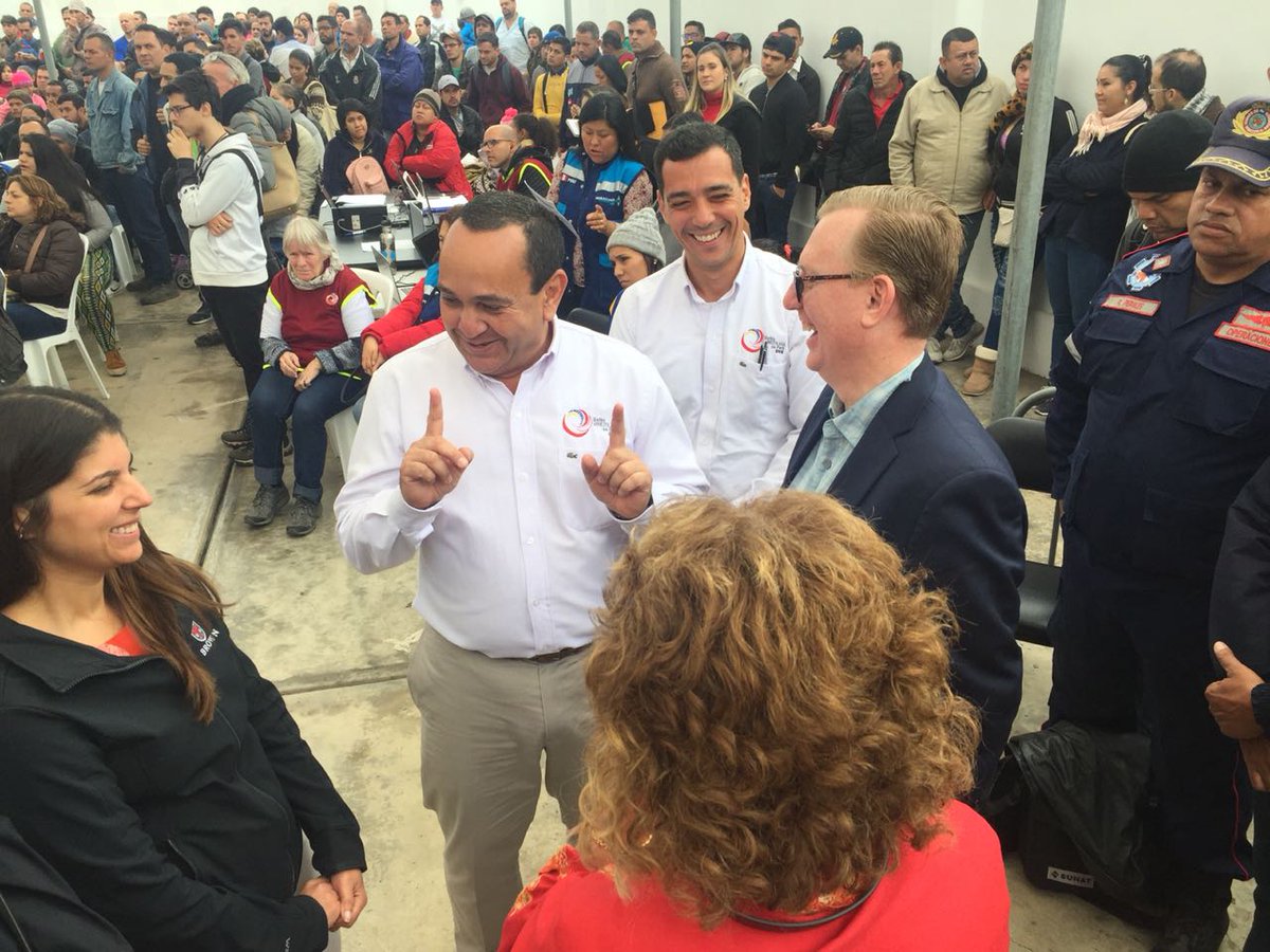 oscarabp's tweet photo. Hoy sostuvimos una productiva reunión con el Subsecretario de Estado de EEUU para el hemisferio Occidental Michael Fitzpatrick, con quien conversamos sobre la situación de los venezolanos en Perú y evaluamos algunas propuestas en beneficio de estos. #VenezolanosEnPeru #ONG https://t.co/iryGtevSge