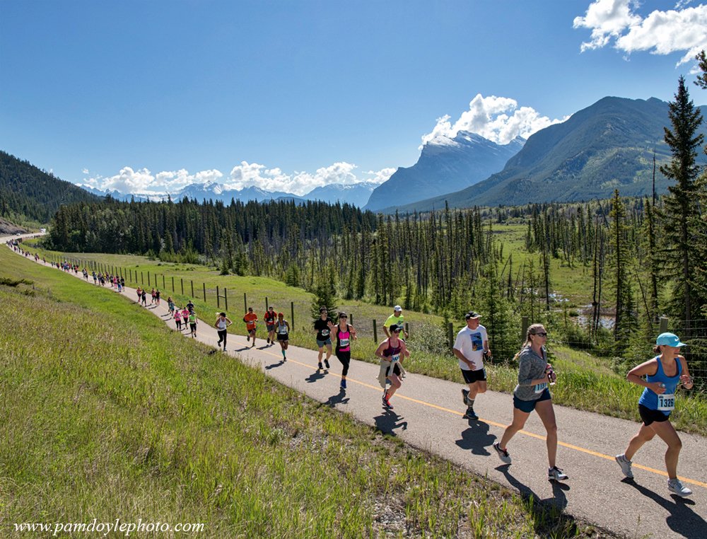 Travelodge Marathon Marathon (Canada) Canada Banff Marathon on Twitter: "Just truckin' along at the Banff Marathon