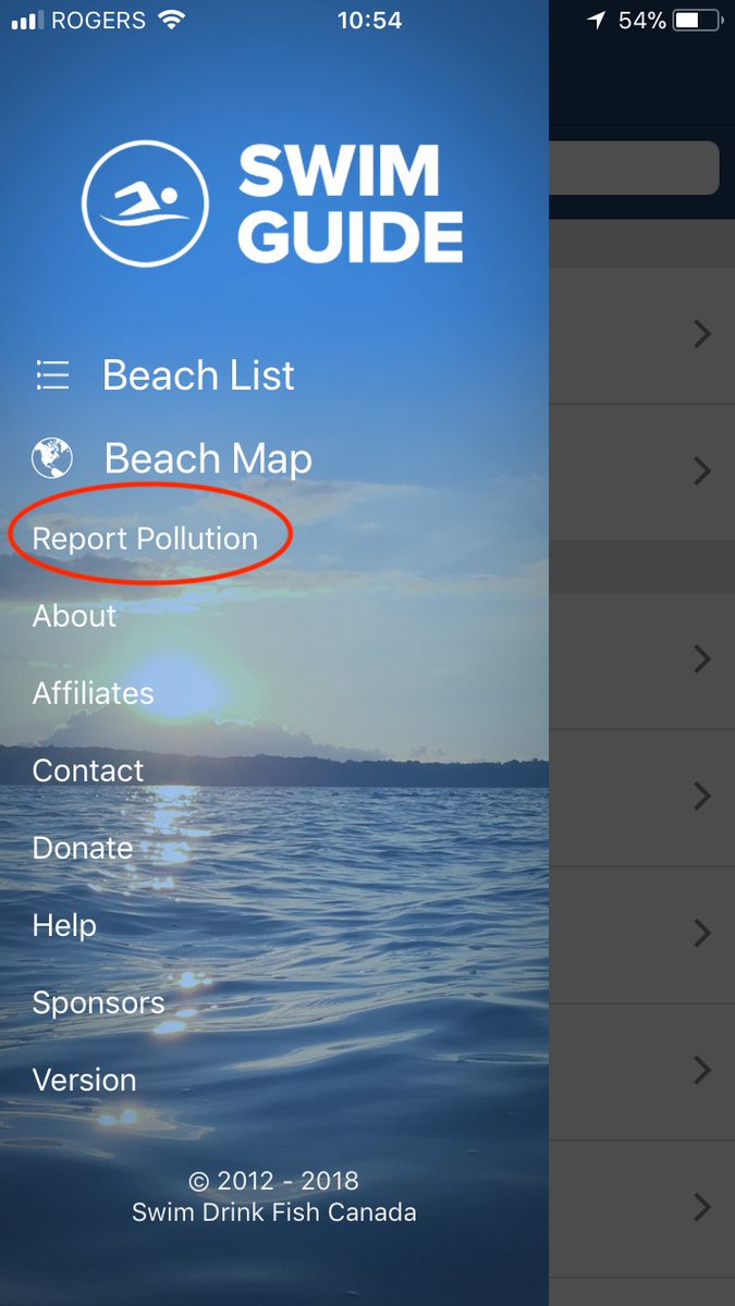 LOWaterkeeper's tweet photo. You are the eyes and ears of your local waters. When you see pollution, report it with Swim Guide. #swimdrinkfish https://t.co/OUMyV10KE6