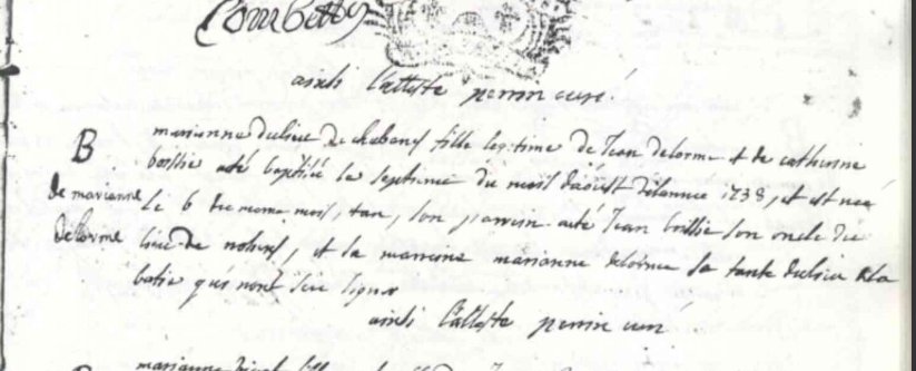 LDGenealogie's tweet photo. #1J1Ancêtre Ce 24/06/1818 est décédée à Labatie-d'Andaure #DELORME Marianne née le 6/08/1738 à Labatie. Elle se marie avec #PONSON Jean , le 21/02/1775 à Nozières (07)
Ils auront plusieurs enfants dont mon aïeule Jeanne née le 2/03/1779 à Labatie et ses frères : Antoine & Joseph https://t.co/3bCrxjO7kR
