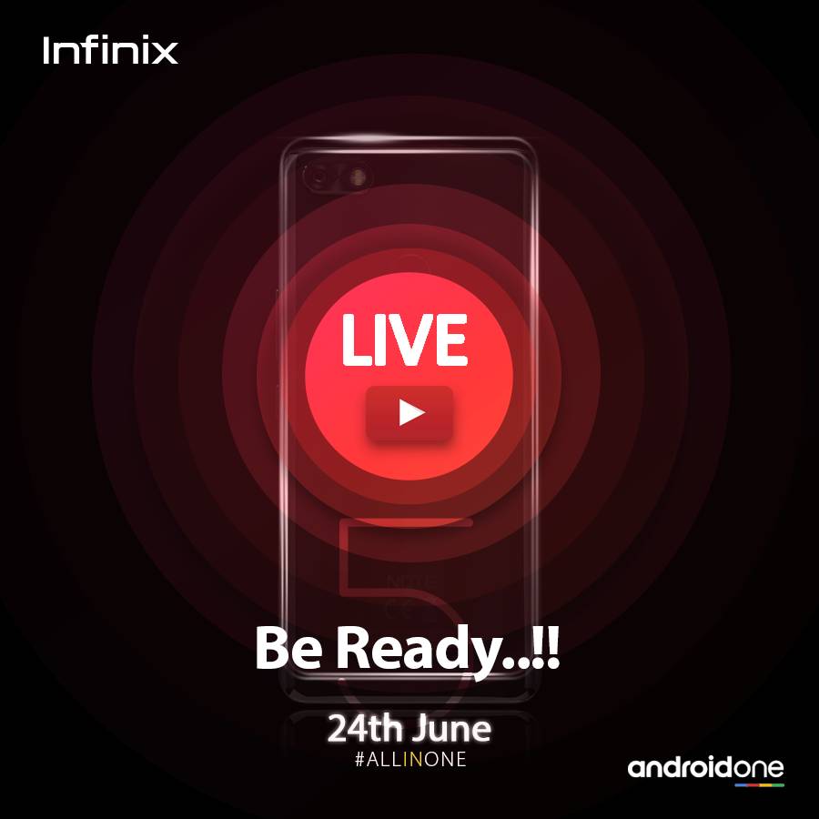 InfinixF's tweet photo. Join us live as we unveil our new baby in the Note Series https://t.co/M0HqLiy61E
#AllInOneNG #InfinixNote5 https://t.co/dOnJmLQ690