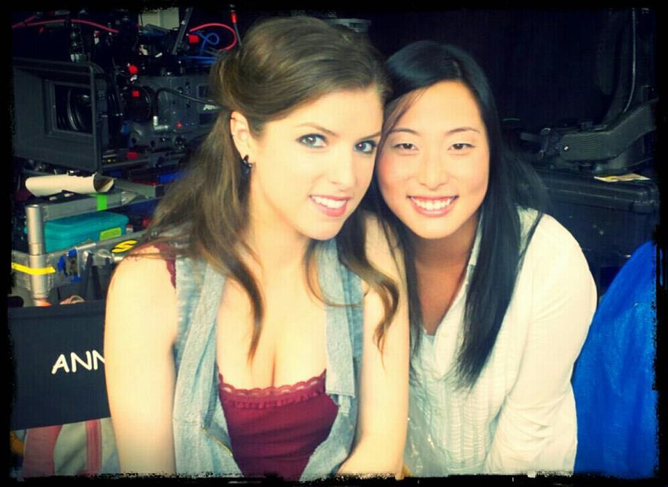 AnnaKRocks's tweet photo. 📷 | Jinhee Joung on instagram. "Hiiiii to all the new #pitchperfect followers!! Here’s an oldie from set #acabelieveit ❤️" https://t.co/QGbaUXgoOV