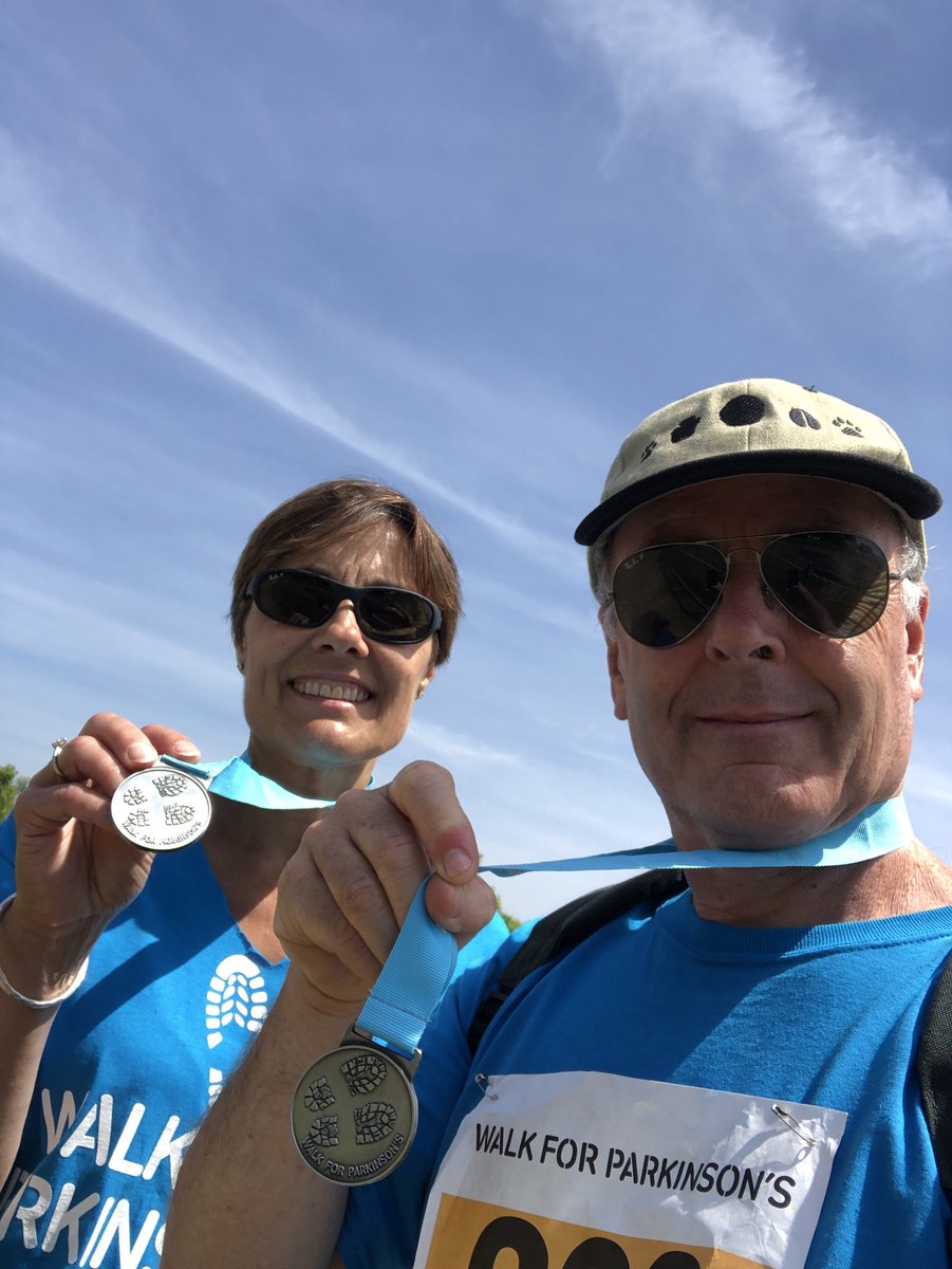 Fabulous morning today,  thank you to the organisers and volunteers - really enjoyed the event <a href="/WalkParkinsons/">Walk for Parkinson's</a> #WalkforParkinsons