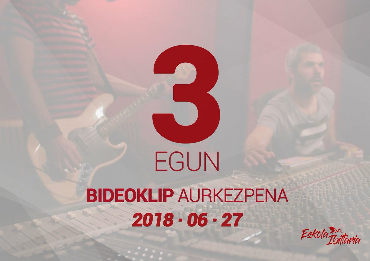 🎥#BIDEOKLIPA | 3 E G U N!
