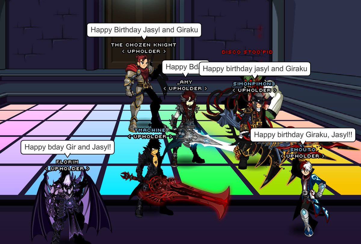 Happy late birthday to our fellow member @JasonM_AE and happy birthday to our another fellow <a href="/kagbewoavi/">Giraku</a>!

We hope you both had/will have a wonderful day!